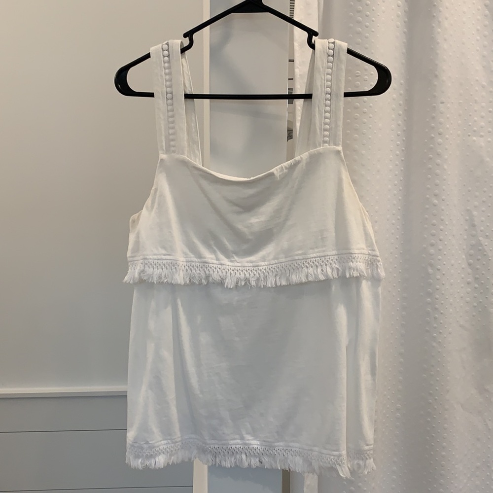 J Crew White Blouse